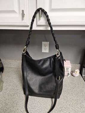 Lindley Hobo Classic Black Leather
